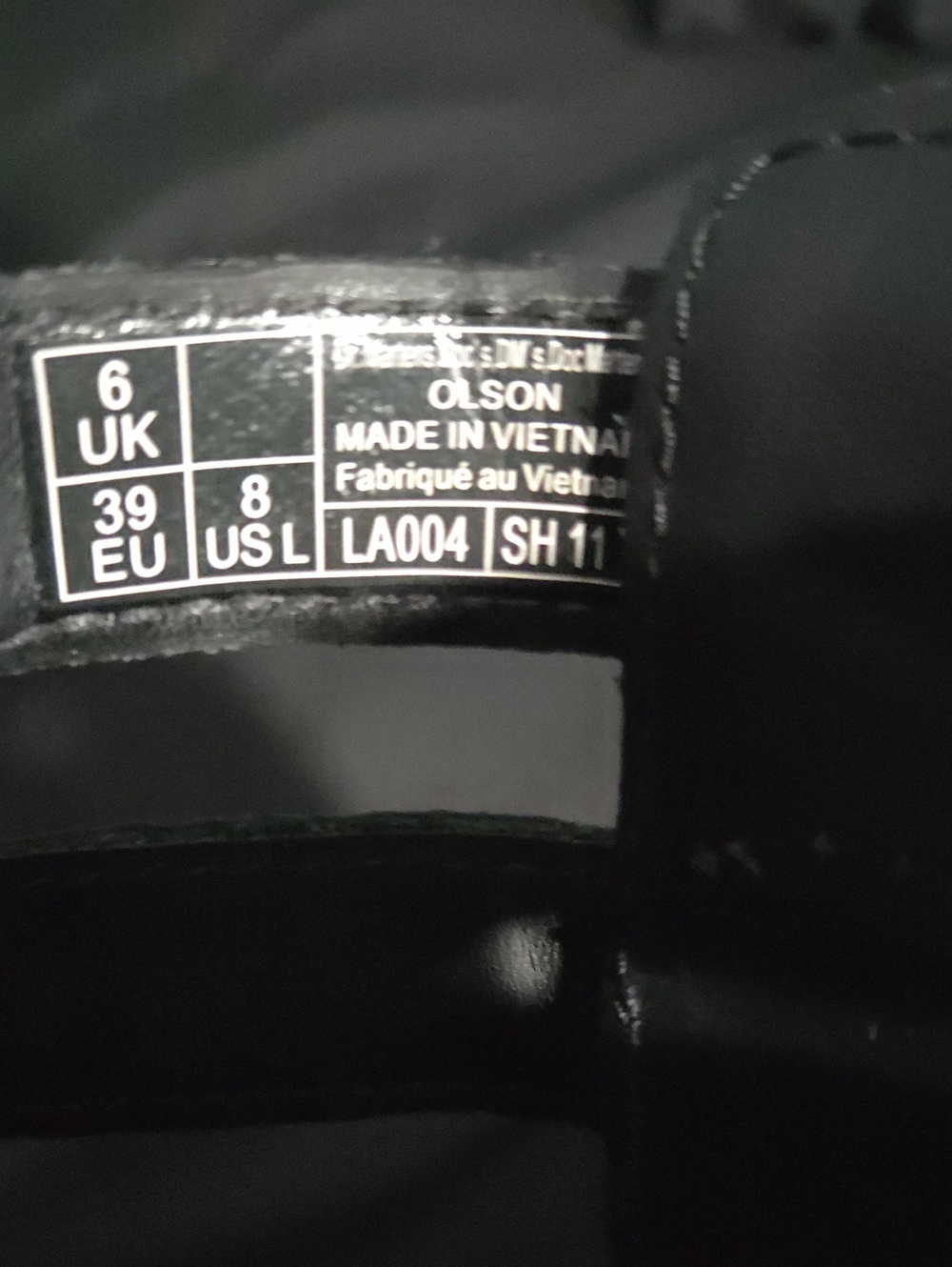 NWOB Dr. Martens Black Leather Front-Zip Sandals with Silver Hardware - Picture 13 of 13
